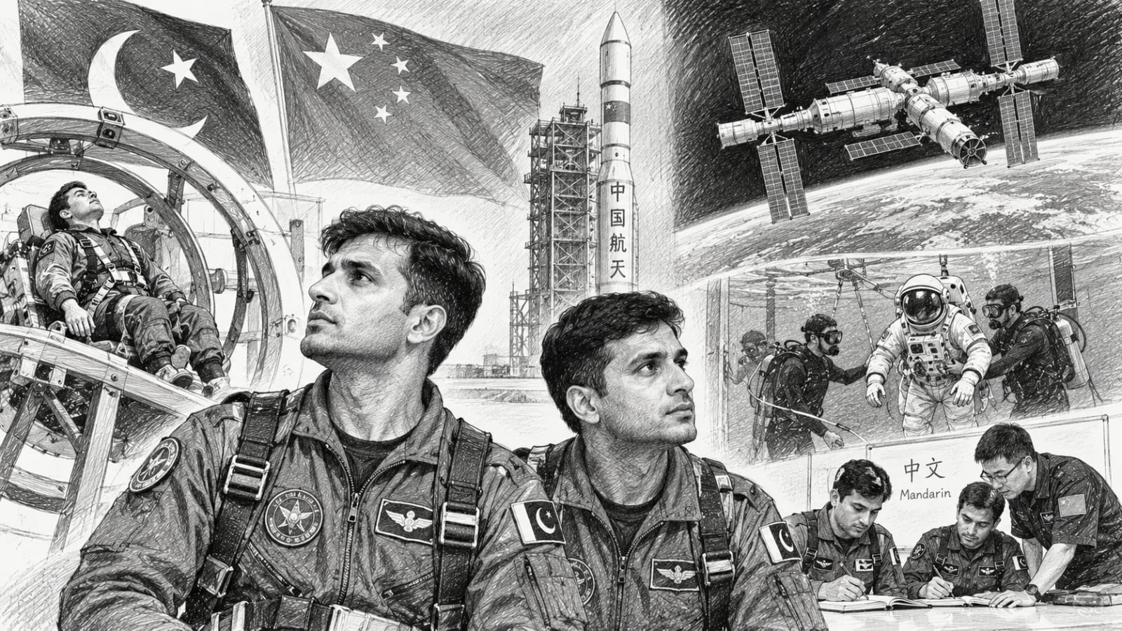चीन के Tiangong स्टेशन पर पहुंचेगा पहला विदेशी अंतरिक्ष यात्री, पाकिस्तान के दो पायलटों में मुकाबला