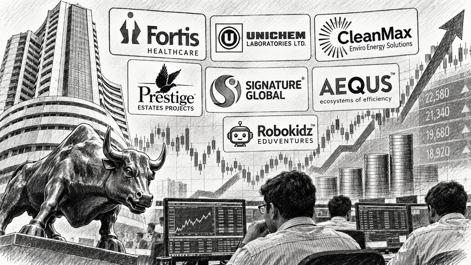 आज इन शेयरों पर रहेगी बाजार की नजर, Fortis से Aequs तक कई कंपनियां फोकस में