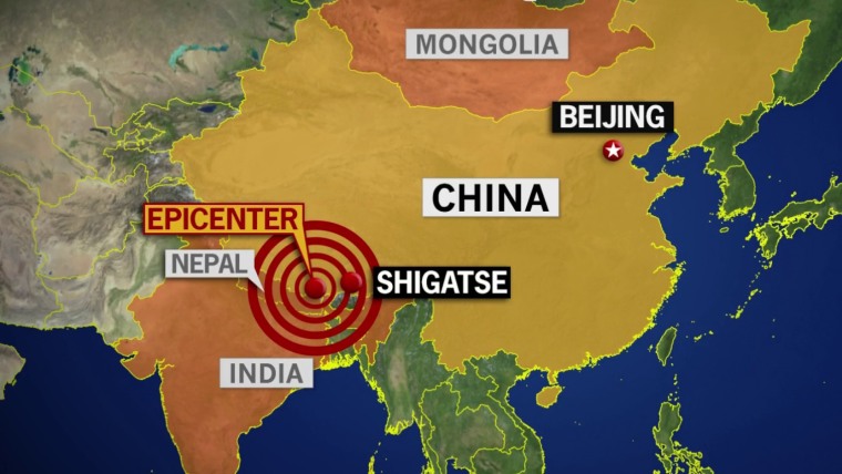 तिब्बत क्षेत्र में 4.3 तीव्रता का भूकंप दर्ज