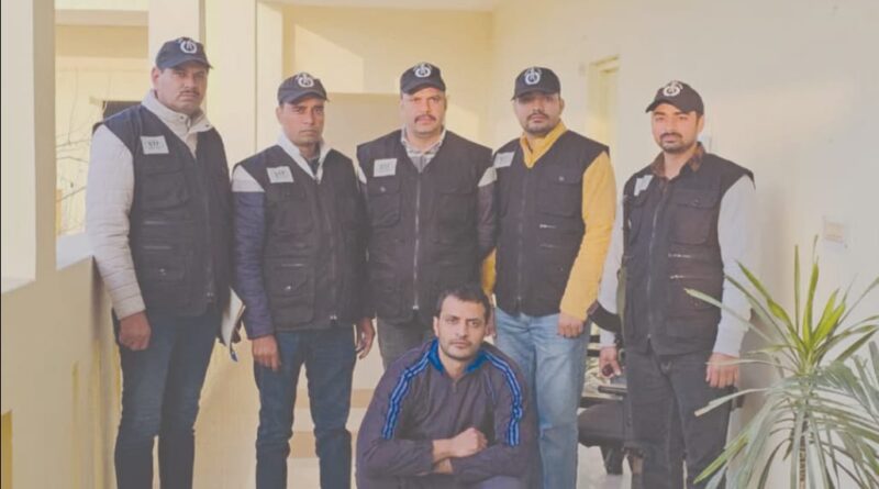 एयरपोर्ट पर भारतीय सुरक्षा एजेंसियों द्वारा डिपोर्ट किए गए आरोपी की गिरफ्तारी