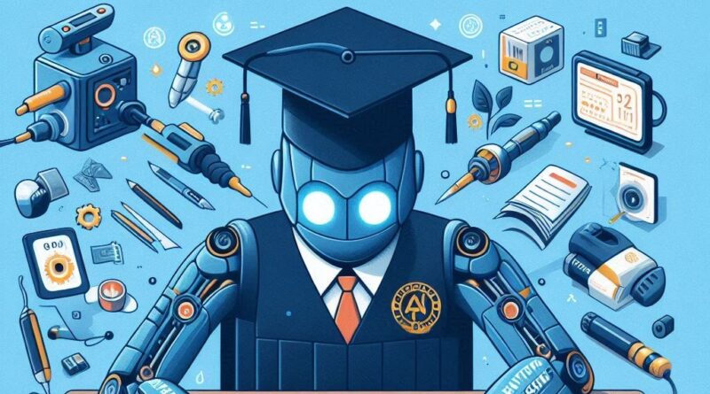 भारत में डिजिटल और कंप्यूटर आधारित परीक्षा प्रणाली का AI निर्मित दृश्य