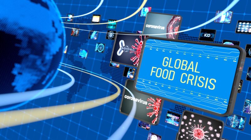 “A global map showing regions with severe food insecurity as highlighted by FAO.”