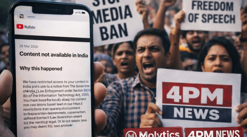 भारत में कंटेंट ब्लॉक नोटिस